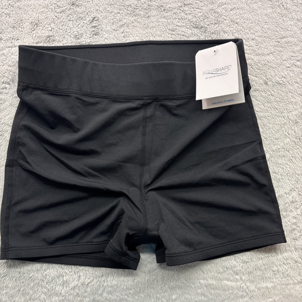 Aquashape By Dolfin Swimwear‎ Shorts Bottoms Women's M Black  Aquatic Fitness